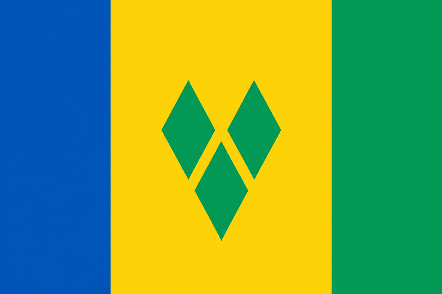 Saint Vincent and the Grenadines flag