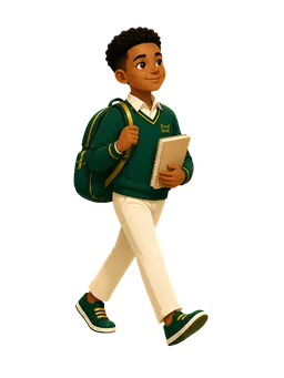 Grade 5 Foundations student